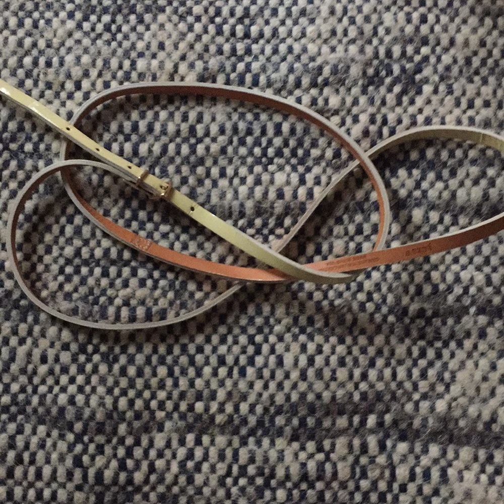 J Crew double wrap leather belt